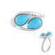 Sleeping Beauty Turquoise Silver Ring (Faszination Türkis)