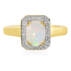 Welo Opal Silver Ring