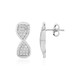 Zircon Silver Earrings