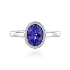 Tanzanite Silver Ring