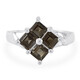 Smoky Quartz Silver Ring