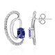 Tanzanite Silver Earrings