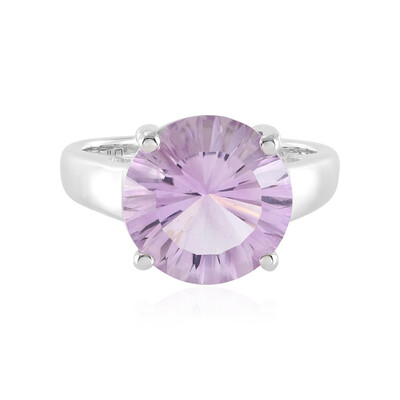 Rose de France Amethyst Silver Ring