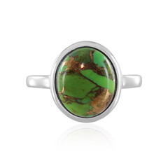 Kingman Green Mojave Turquoise Silver Ring