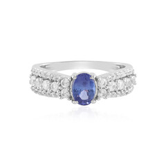 Tanzanite Silver Ring