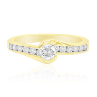 14K SI1 (G) Diamond Gold Ring