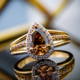 18K SI1 Argyle Cognac Diamond Gold Ring (Mark Tremonti)