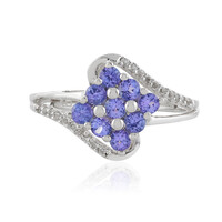 Tanzanite Silver Ring