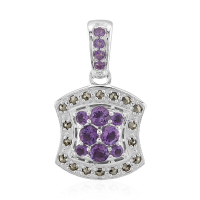 Amethyst Silver Pendant (Annette classic)