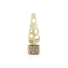 9K I2 Champagne Diamond Gold Pendant (Ornaments by de Melo)