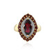 Indian Garnet Silver Ring