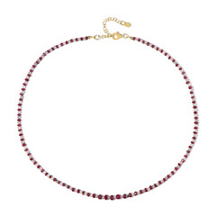 Madagascar Ruby Silver Necklace