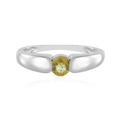 Sphene Silver Ring