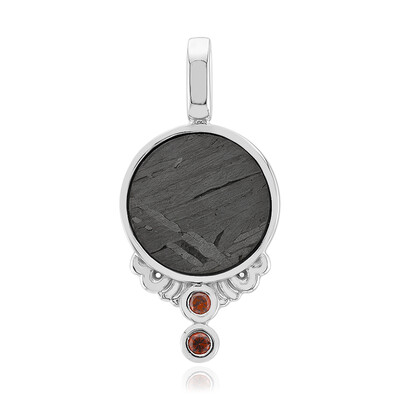 Aletai-Meteorite Silver Pendant