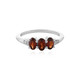 Mozambique Garnet Silver Ring