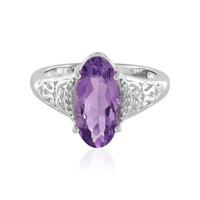 Amethyst Silver Ring