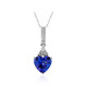 14K AAA Tanzanite Gold Necklace (CIRARI)