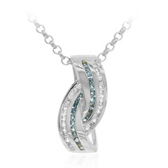 London Blue Topaz Silver Necklace