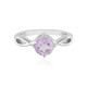 Rose de France Amethyst Silver Ring