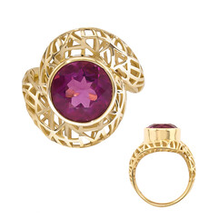 9K Pink Flouorite Gold Ring (Ornaments by de Melo)