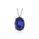 Madagascar Blue Sapphire Silver Pendant