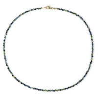 Blue Sapphire Silver Necklace