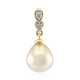 Kabira Golden South Sea Pearl Silver Pendant (TPC)