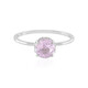 AAA Kunzite Platinum Ring