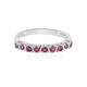 Rhodolite Silver Ring