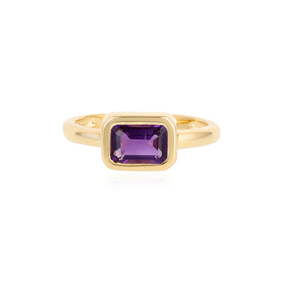 Siberian Amethyst Silver Ring