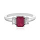 Madagascar Ruby Silver Ring