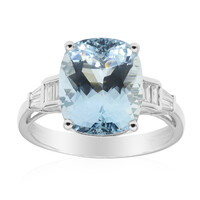 18K AAA Brazilian Aquamarine Gold Ring (CIRARI)