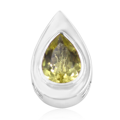 Ouro Verde Quartz Silver Pendant (MONOSONO COLLECTION)