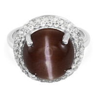 Cat´s Eye Scapolite Silver Ring