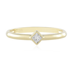 9K SI2 (H) Diamond Gold Ring