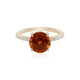 9K Hessonite Garnet Gold Ring