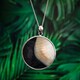 "Pinctada Mother of Pearl Silver Pendant (Bali Barong)