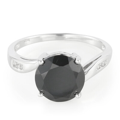 Black Onyx Silver Ring