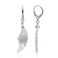 Mother of Pearl Silver Earrings