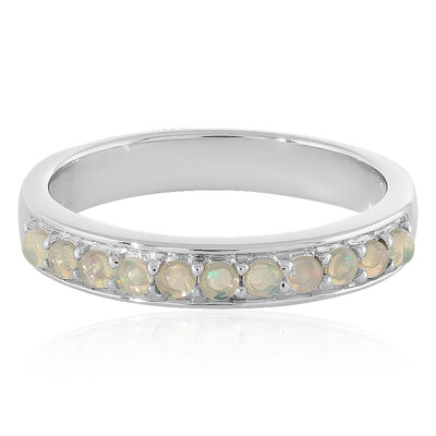 Welo Opal Silver Ring