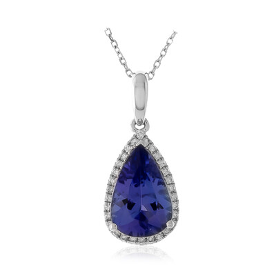 18K AAA Tanzanite Gold Necklace (CIRARI)