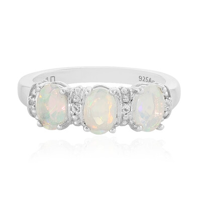 Welo Opal Silver Ring