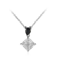 White Topaz Silver Necklace