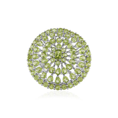 Peridot Silver Ring