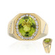 14K Dashihe Peridot Gold Ring (CIRARI)