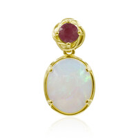 9K AAA Welo Opal Gold Pendant (Adela Gold)