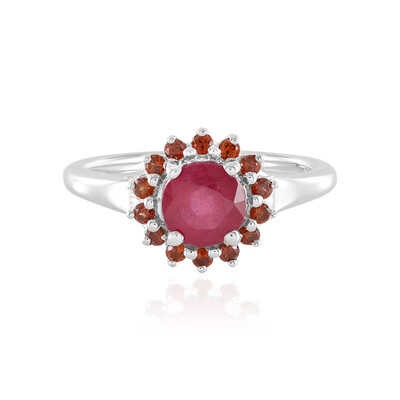 Madagascar Ruby Silver Ring