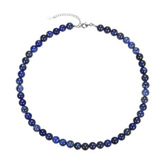 Sodalite Silver Necklace