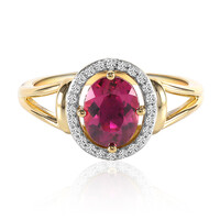 9K Rubellite Gold Ring (Tenner Diniz)