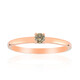 9K SI1 Argyle Rose De France Diamond Gold Ring (Annette)